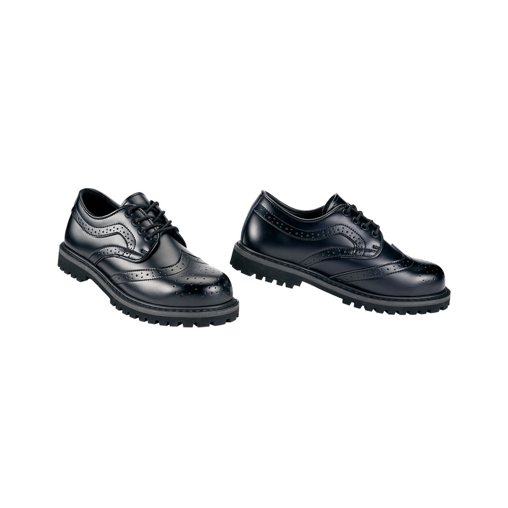Brandit - Budapester Phantom 4 Eye Niedrige Schuhe - Schwarz